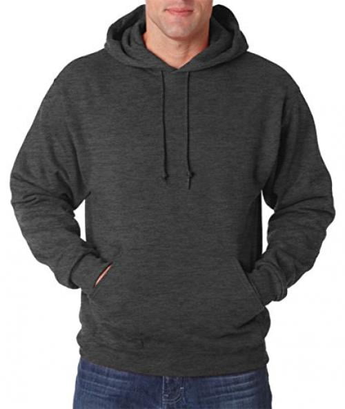 Jerzees Mens Black Adult Pullover Hooded Sweatshirt Jerzees Mens Black Adult Pullover Hooded Sweatshirt