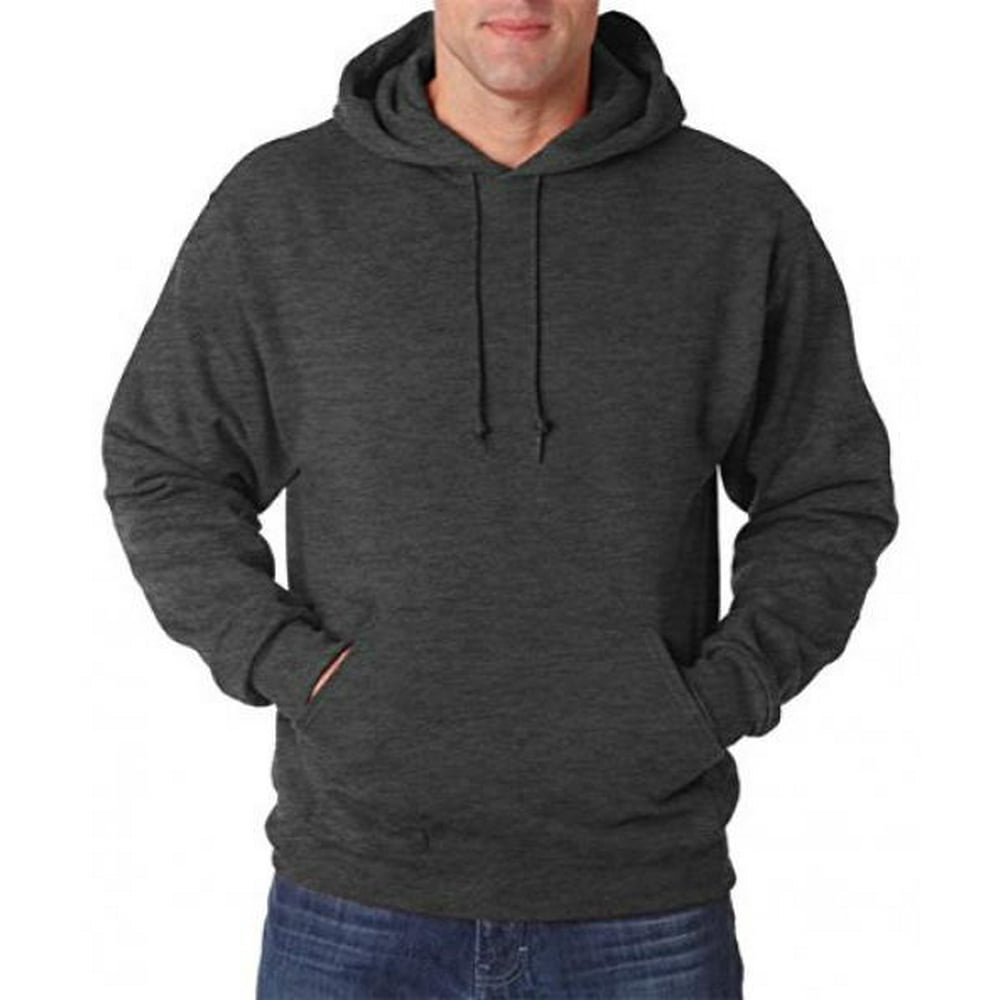 JERZEES - Jerzees Adult NuBlend® Hooded Pullover Sweatshirt - Black ...