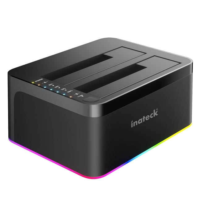 Estación de acoplamiento para disco duro Inateck RGB USB 3.0 con puerto USB-C