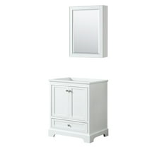Wyndham Collection Wcs202030scxsxxmed Deborah 29-1/4" Free Standing Single Wood Vanity