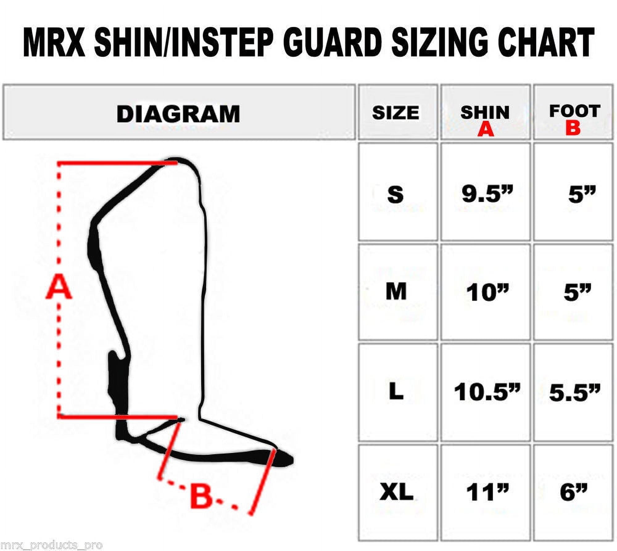 MMA Shin & Instep Pad Guard - Kick Boxing Protector For Muay Thai, Taekwondo (Grey Black, L/XL)