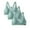 BU1_506, variant on Pack of 3 Women's Front Closure Bra Racerback Plus Size Unlined Underwire Full Coverage Bras, Blue Women Underwear Seamless, Nylon,Spandex Womens Cotton Underwear