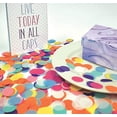 thumbnail image 3 of Tissue Paper Confetti, 1 Inch Circles, 10,000 Pieces, 3.5 Ounces, Multicolor Rainbow Confetti Dots, 8 Fun & Complementing Colors, by Better Office Products, 3 of 5