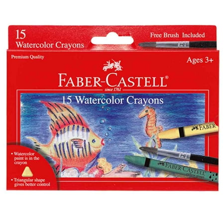 Watercolor Crayon - Watercolor Crayons - 15 ct.