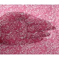 thumbnail image 4 of oneOone Viscose Chiffon Fabric Leaves & Floral Block Decor Fabric Printed BTY 42 Inch Wide, 4 of 4