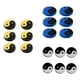 thumbnail image 1 of 18 Piezas de Amortiguador de Raquetas de Tenis Sunnimix Accesorio blanco amarillo azul, 1 of 7