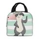 thumbnail image 1 of Balery Cute Raccoon Bolsa de Almuerzo Aislada – Caja de Almuerzo con Papel de Aluminio Grueso, Mantiene la Comida Fresca por 4 Horas, 1 of 8