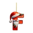 thumbnail image 1 of Christmas Tree Letter Ornaments Complete Alphabet Set For Festive Holiday Decorations And DIY Craft Projects, 1 of 2