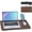 Brown, variant on Portable Laptop Desk Fits Up to 16" Laptops, with Tablet Slot, Built-in Cushion, for & Office,Lap Desk for Laptop,Lap Desk with Cushion (Black, Medium)