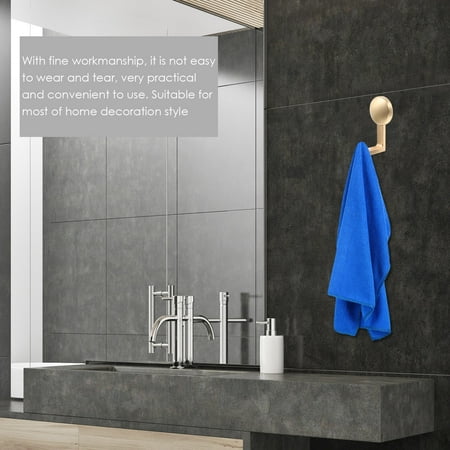 SWETRACE 1Pack European Style Coat Hook Zinc Alloy for Hanging Keys in Kitchen and Living Room