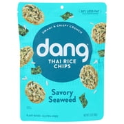 (12 pack) (12 Pack) Dang - Sticky Rice Chips - Savory Seaweed, 3.5 Oz