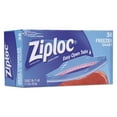 thumbnail image 3 of Ziploc 351177 6.97 in. x 7.7 in. 32 oz. Zipper Freezer Bags - Clear (38 Bags/Box, 9 Boxes/Carton), 3 of 5