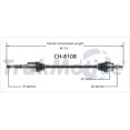 thumbnail image 5 of TrakMotive CV Axle Shaft CH-8108 Premium; OEM Replacement, 5 of 5