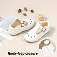 thumbnail image 5 of Toddler Little Girl Mary Jane Dress Shoes Ballet Flats for Girl Party School Shoes Bowknot Princess Shoes, 5 of 6