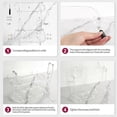 thumbnail image 4 of Clear Acrylic Organizer Holder with Cord Hook and NonSlip Base for Dyson Airwrap Bathroom Storage, 4 of 4