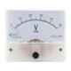 thumbnail image 5 of Medidor de voltaje analógico de panel, voltímetro, CC 0, 20/50/100/200/500 V CC 0-50 V, 5 of 9