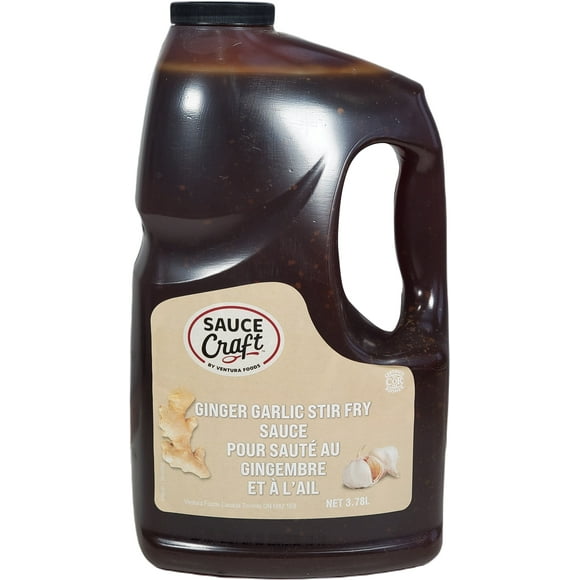 Sauce Craft - Ginger Garlic Stir Fry - Sauce - Pack of 2 - 4L - Authentic Flavor for Diverse Dishes (2ct)