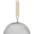 thumbnail image 5 of Truecraftware – 8" Double Medium Mesh Strainer, Tin with Wooden Handle, 6" Handle Length, 5 of 6