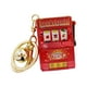 thumbnail image 2 of Mini llavero de juguete de máquina tragamonedas, mini juego de arcade, novedad con campana portátil Rojo, 2 of 9