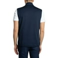 thumbnail image 3 of Lacoste Quarter Zip Layering Golf Gilet, Blue, 3 of 5