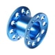 thumbnail image 1 of Soidarity Carrete de cueva de buceo Mini carrete de dedo resistente conveniente ligereza pulida portátil cuevas de esnórquel dispositivo Deportes acuáticos Azul, 1 of 6