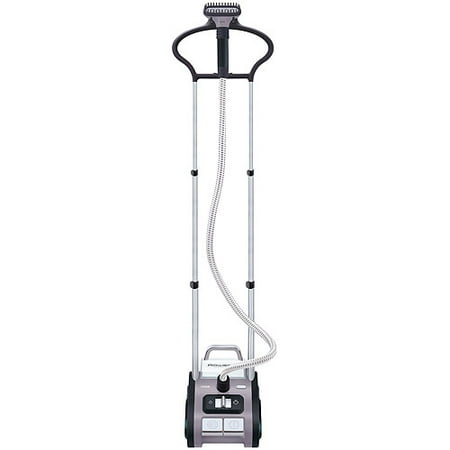 Rowenta Precision Valet Commercial Full-Size Garment Steamer with Retractable Cord and Variable Steam, Grey/Purple, Refurbished