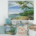thumbnail image 2 of Designart 'Green Coast of The Baltic Sea' Nautical & Coastal Framed Canvas Wall Art Print, 2 of 5