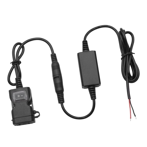Manillar de Motocicleta, Doble Puerto de de Bus Serie Universal con Interruptor Impermeable Sunnimix Manillar DUAL USB cargador