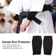 thumbnail image 2 of Protectores de brazo protectores, accesorio de protección para competición de Karate, 1 par (negro, L), 2 of 8