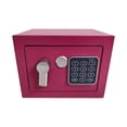 thumbnail image 3 of GUOOL Digital Security Box Container Simple for Home Use for Documents Travel Dorm Pink, 3 of 9