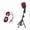 Black, variant on CEORPER Classical Retro Dynamic Mic With Adjustable Stand For Stage And Home Use
