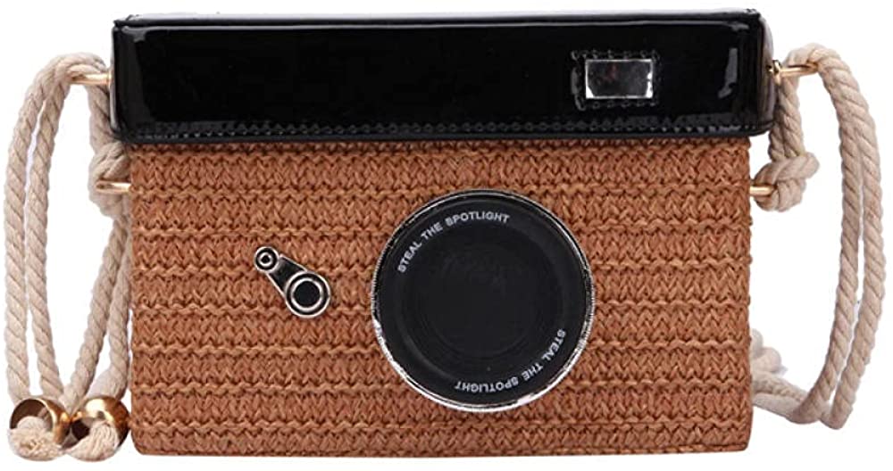 crossbody straw bolsa