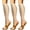 Beige, variant on Copper Compression Socks (3 Pairs) 15-20 mmHg Circulation is Best Athletic & Daily for Men & Women, Running, Climbing