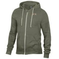 thumbnail image 2 of Men's Alternative Apparel Heathered Green Florida A&M Rattlers Rocky Full-Zip Hoodie, 2 of 3