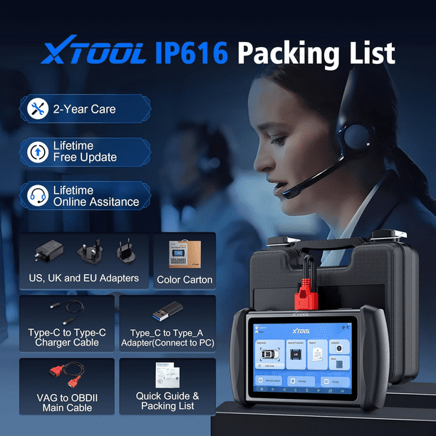 その他 ioDATA XTOOL IP616 V2.0 Bidirectional Scan Tool Key Fob Pr0grammer