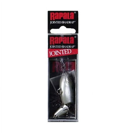UPC: 0022677071039 | Rapala Jointed Shad Rap 05 Hard Bait 2 1/4oz Silver Shad