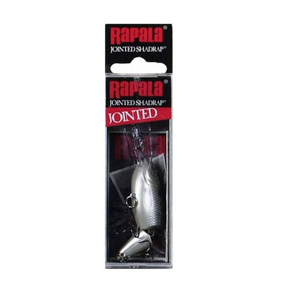 Rapala Jointed Shad Rap 05 Hard Bait 2" 1/4oz Silver Shad