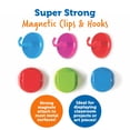 thumbnail image 4 of Learning Resources Super Strong Magnetic Hooks & Clips, Classroom Supplies, 4 of 4