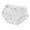 White, variant on Diufon Seamless Womens Brief Color Block Full Coverage Underwear High Waist Bow Breathable Panties