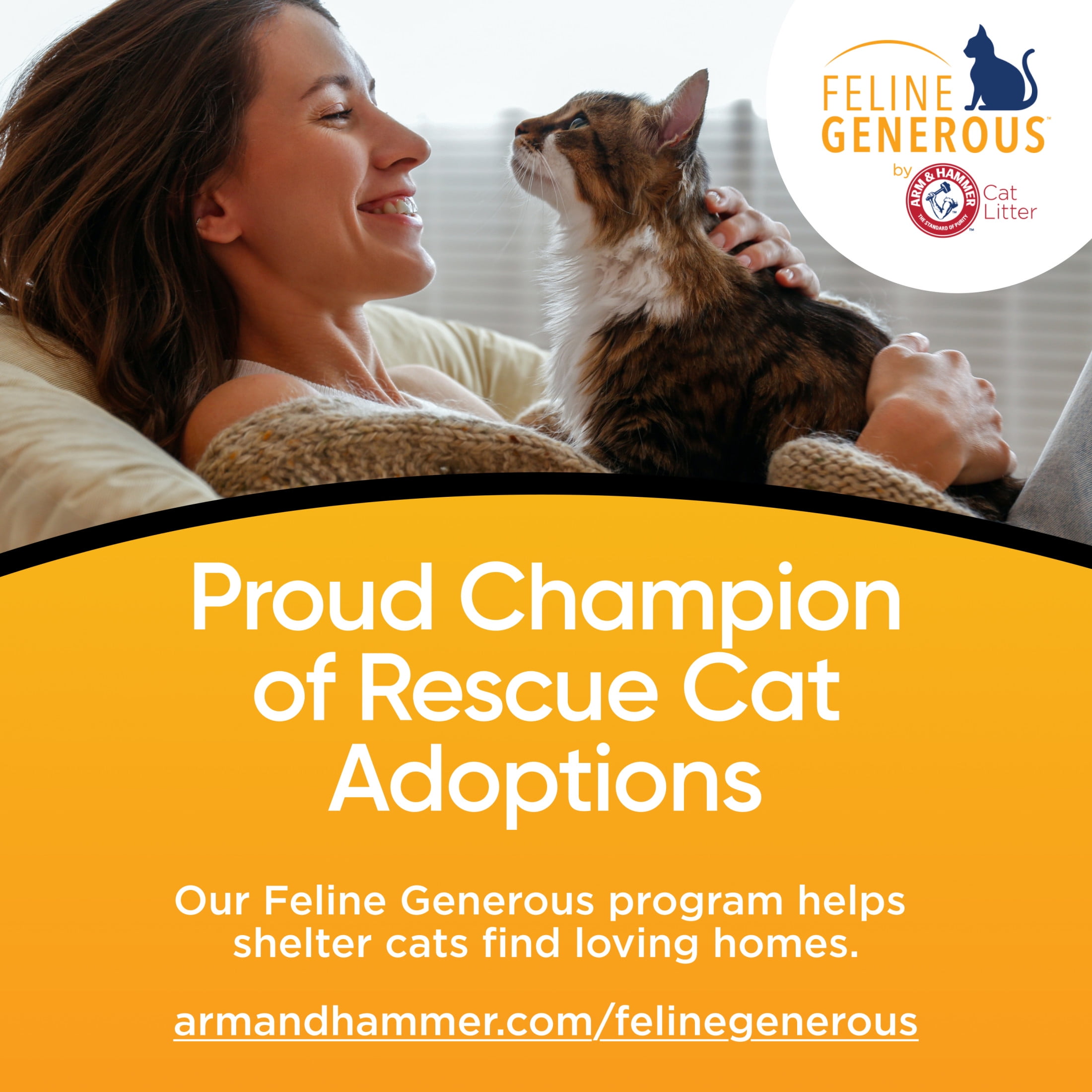 ARM & HAMMER Dual Defense with Microban Clumping Cat Litter, Antimicrobial Product Protection*, Odor Control for Multi-Cat Households, 38 Lbs