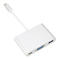 thumbnail image 4 of Tipo CHDHUB, tipo C a VGA+USB3.0+PD Tipo Cto Adaptador tipo VGAHUB Artesanía superior, 4 of 9