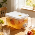thumbnail image 1 of Fufafayo Cold Water Dispenser for Fridge, 6L 3L Insulated Water Bottle with Faucet, Cold Brew Tea Pitcher, Iced Lemon Water Container for Kitchen Office Party, 1 of 5