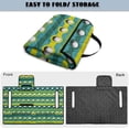 thumbnail image 4 of Uorisanigo Golf Ball Green Golf Cart Seat Covers Soft Golf Cart Seat Towel Blanket with 4 Pockets Non-Slip Seat Protector for Golf Cart Fits for EZGO, Club Car, Yamaha and More, 4 of 7