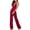 Wine, variant on Staron Women's Casual Sleeveless Jumpsuit Romper Backless Strappy Playsuit Party Club Night Out, Red L
