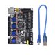 thumbnail image 5 of Placa de control BIGTREETECH SKR MINI E3 V2.0, controlador de placa base de 32 bits con controlador UART TMC2209, piezas de impresora 3D para impresora 3D Creality Ender 3/5 CR-10, 5 of 10