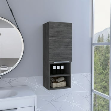 Boahaus Lisboa Medicine Cabinet (Grey)