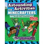 SKY PONY PRESS; JEN FUNK WEBER Activities for Minecrafters: Astounding Activities for Minecrafters : Puzzles and Games for Endless Fun (Paperback)