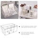 thumbnail image 3 of Compartimento para brochas de maquillaje, soporte transparente para bolígrafos, organizador de maquillaje de escritorio, organizador de papelería, 3 of 6