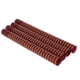thumbnail image 4 of 100 cápsulas termorretráctiles para vino, sellos para botellas de 30 mm con tiras doradas. 60 mm de alto, 4 of 5