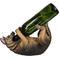 thumbnail image 1 of Kitchen Decor German Shepherd Dog Wine Bottle Holder Figurine Statue, 1 of 8